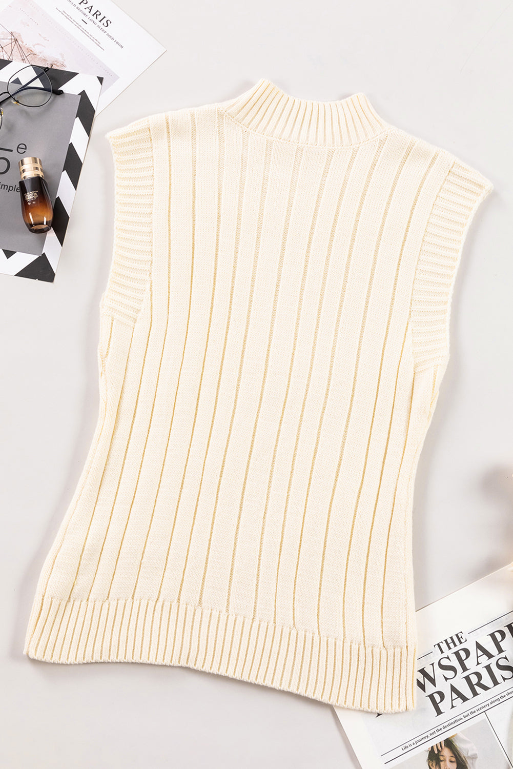 Oatmeal Cottage Sweater Vest
